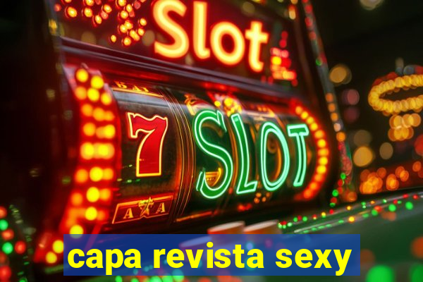 capa revista sexy